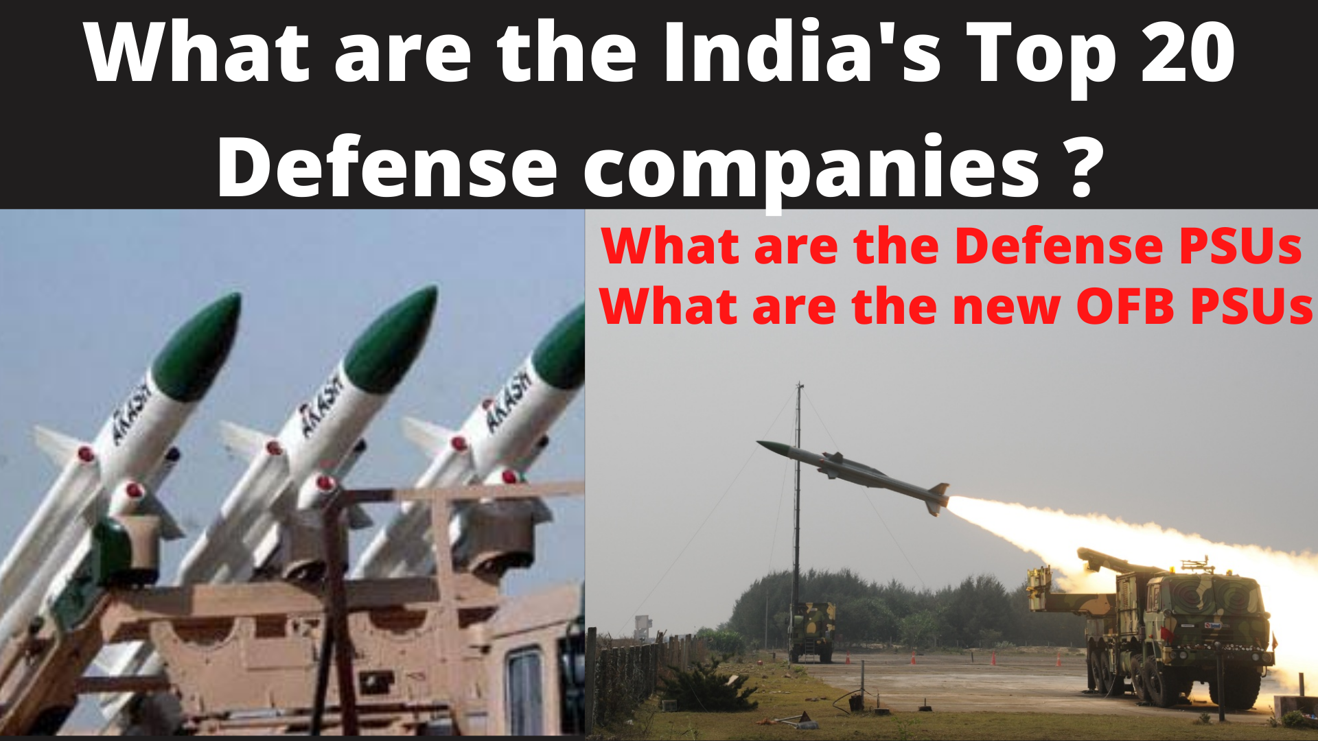 20 defense companies of India