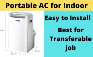 Portable ACs | Indoor AC with out door unit ? Portable Indoor AC
