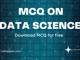 MCQ on Data Science